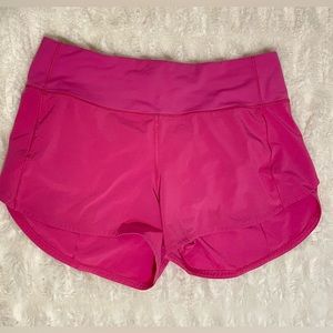 Lululemon Speed Up Shorts High Rise 4”